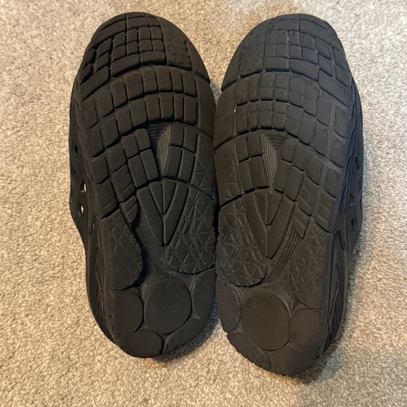 Hoka Black Recovery Slide Sandals Size 6 - Picture 4 of 5